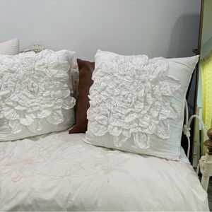 Anthropologie Georgina euro sham set